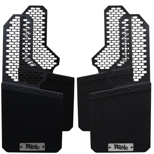 RENO Mud Flaps, Front & Rear Mud Guards Sides Splash