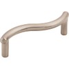 Top Knobs M1758 Nouveau II Collection 3" Spiral Pull, Brushed