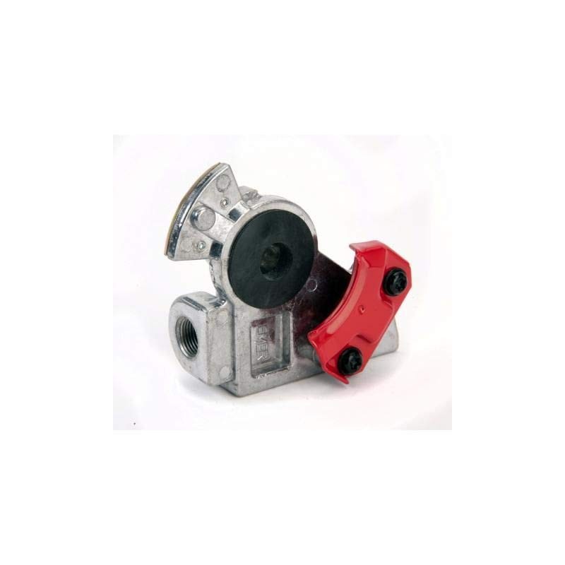 Torque 37° Bracket Mount Emergency Gladhand (Red) | Aluminum Air