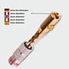 NEXMEX Hollow Banana Plug 4 mm - Set of 4