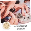 TEHAUX DIY Clock Dial Replacement Round Aluminum Dial for Clock