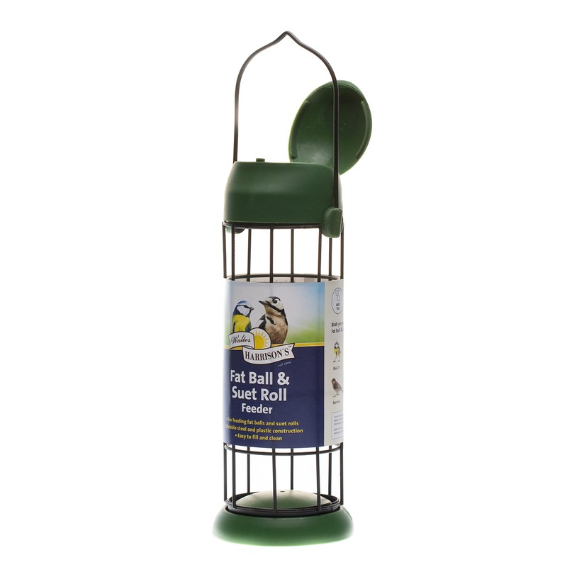 Walter Harrisons 711992 Wild Bird Flip Top Fat/Suet Ball and