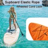 12 PCS Plastic Wheeled Cord Locks for Drawstring, Bungee E