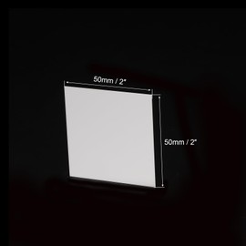 PATIKIL Alumina Ceramic Sheet Square Cooling Pad Insulating Sheet 3pcs High Hardness for MOS Transistor 50x50x2mm(2x2x0.08")