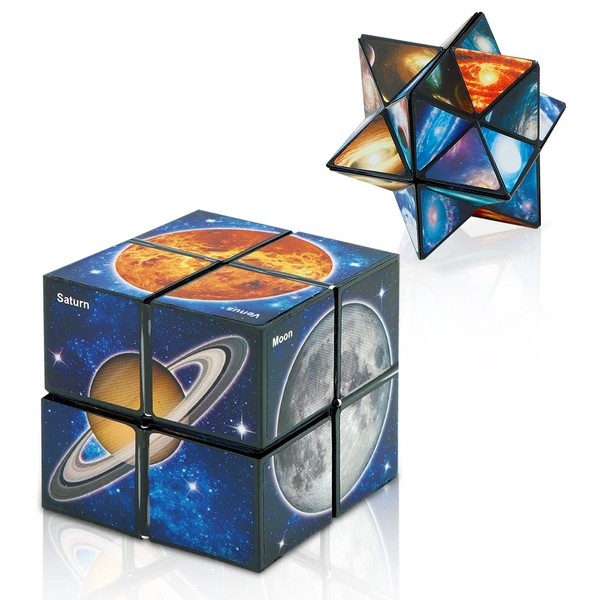 Star Cube Magic Cube 2 in 1 Set, Yoshimoto Cube