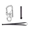 [Ahiller] Carabiner, Keychain Set, Double Lock Design, Tungsten Tip Cone,