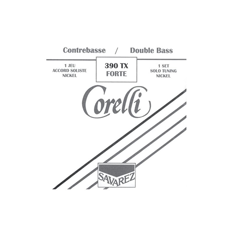 Corelli Double Bass Strings Solo Tuning H Nickel Medium 363M
