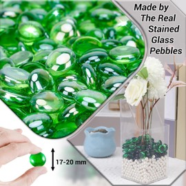 Arsuk Pebbles, Round Decorative Stones for Vases and Decoration, Marbles, Glass Marbles, Home Accessories & Decorations