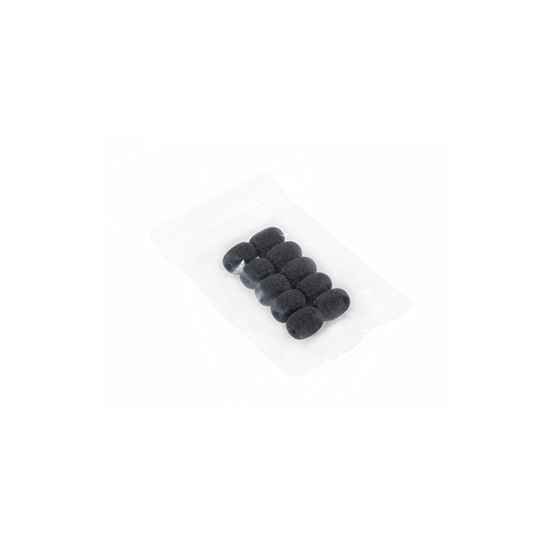 Total Length 1.0 inches (2.5 cm), Headset, Pin Microphone, Large,