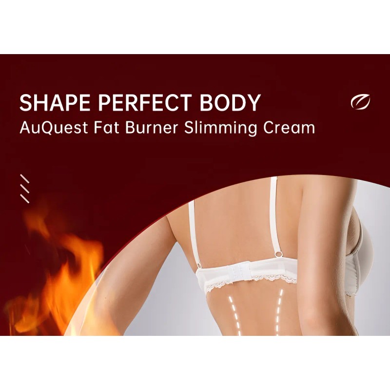 Crema Reductora Auquest Quema Grasa Moldea Cuerpo Aloe Vera