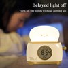 HPYDIY Toaster Night Light, Cute Night Light Clock Alarm Clock