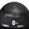 Full Face Motorcycle Helmet for Adults with DOT Approved, Black