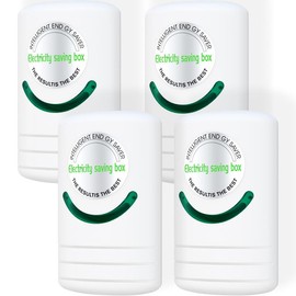 Pro Power Saver, Energy Saver, Pro Power Save Electricity Saving Box Household Office Market Device Electric Smart US Plug 90V-250V 30KW - Color: 4 Pack