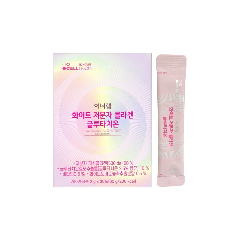 Inner Lab 이너랩 화이트 저분자 콜라겐 글루타치온 2g x 30포