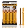 LEDSone 8 x 80 mm Screws and Wall Plugs Set,