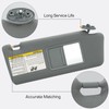 TadaMark Right Passenger Side Sun Visor Fit for Toyota Tacoma