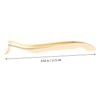 WOONEKY Elegant Gold Eyelash Nipper Compact Tool for False Lash