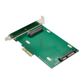 NFHK PCI-E 3.0 x4 Lane to U.2 U2 Kit SFF-8639 Host Adapter for Intel Motherboard & 750 NVMe PCIe SSD