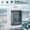 Asixxsix PV Combiner Box, IP65 Waterproof Lightning Solar Combiner Box