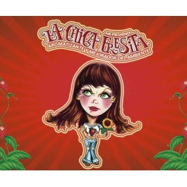 EIVY'S De Mexico LA CHICA FRESITA 130ML CAR AIR FRESHENER SPRAY STRAWBERRY FRESA 4PCS SPRAY