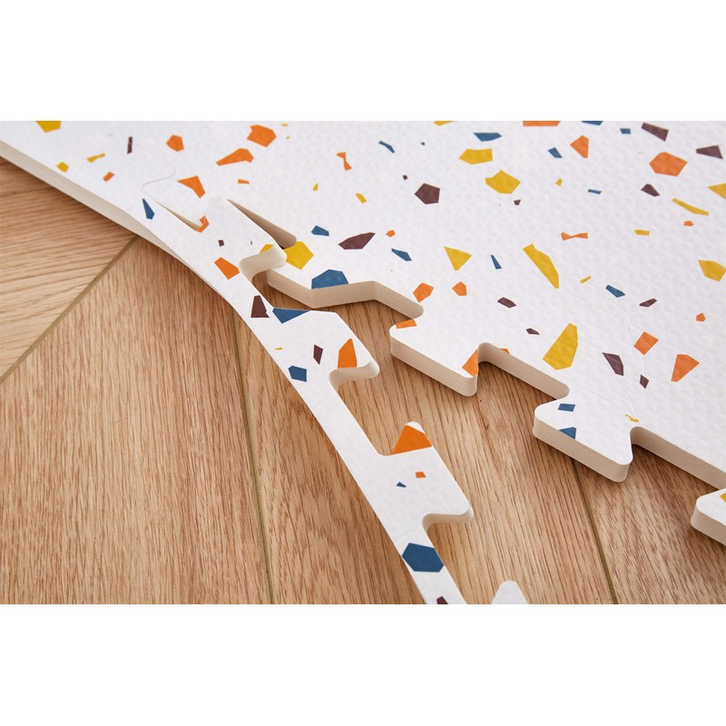 Terrazzo Playmat, Non-Toxic, Eco-Friendly, Large, Puzzle Playmat (Multi), 180 centimeters