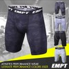 EMPT Compression Short Sports Tights, Compression, camouflage black