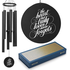 Memorial Wind Chimes for Outside - Bereavement Sympathy Gift in Memory of Loved One, Memorial Wind Chimes for Loss of Loved One, Memorial Gifts for Loss of Mother Father Condolence Remembrance