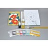 Nakagawa Gofun Paint for Nihonga Japanese Painting Experience Kit, Yukitsubaki