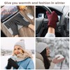 Ymomode Winter Gloves for Women, Winter Touch Screen Texting Warm