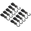 15Pcs Leather S Hooks High Strength Multifunctional Portable S Hangers