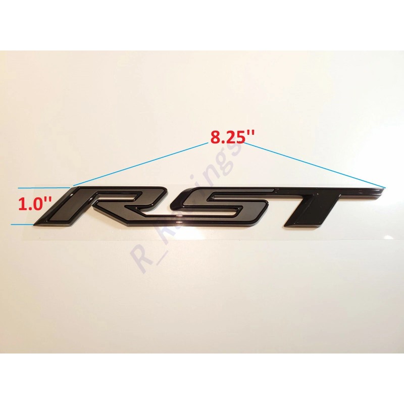 GM Auto 3PCS KIT Matte Black Rear Tahoe Duramax RST