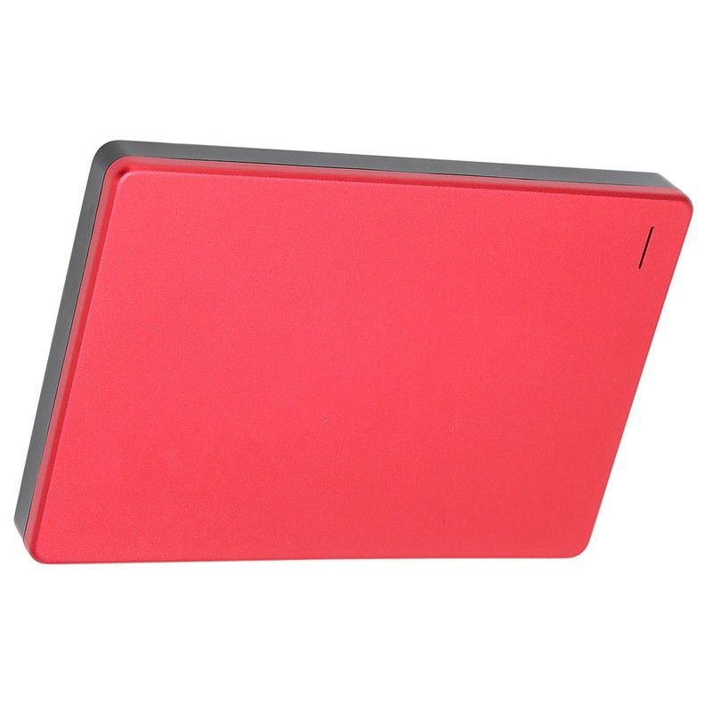 2.5in Red External HDD 6Gbps Transmission Portable External HDD Aluminum