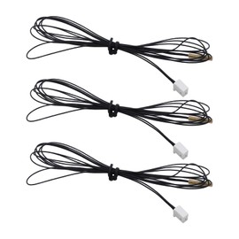 Be In Your Mind 3 Pieces 3D Printer Thermistor NTC 100K 3950 Thermistor Probe Compatible with Ender 3 3-V2 3 Pro 3 Max 5 Pro