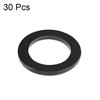 sourcing map Rubber Flat Washers 30mm OD 20mm ID 2.3mm