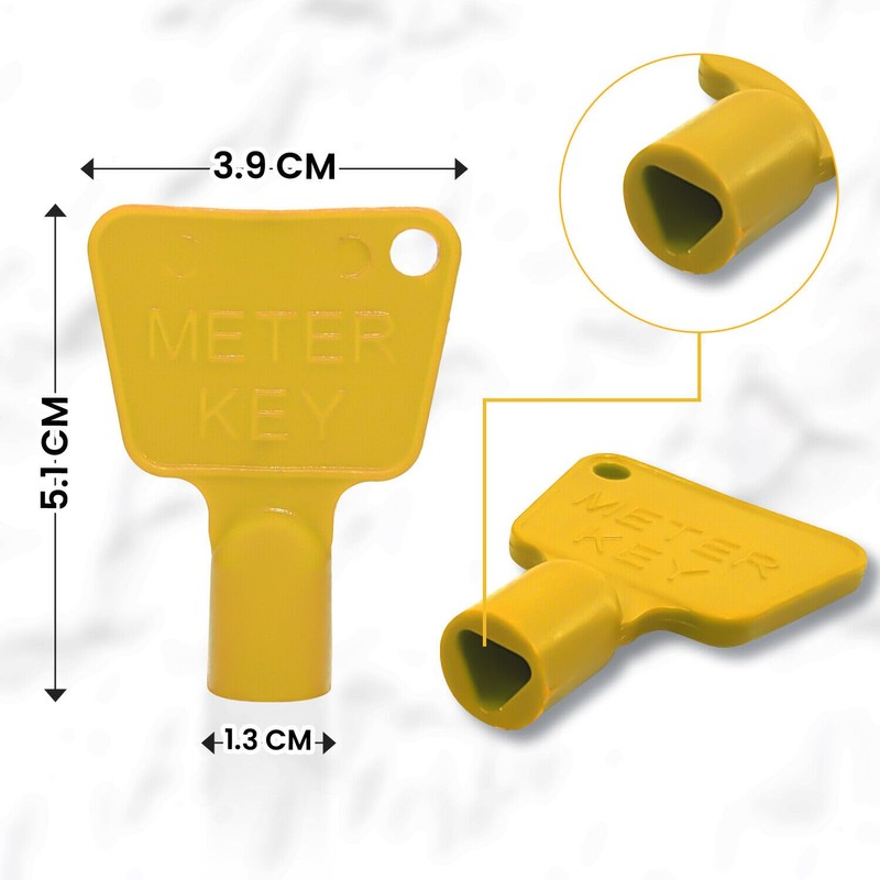 Karrma Ltd. - Gas Meter Box Key 2 Pack -