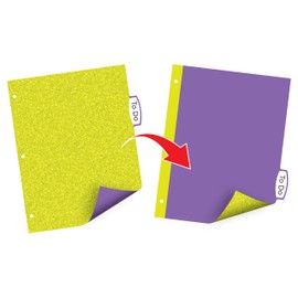 Avery Big Tab Reversible Fashion Dividers, Assorted Colors, 5-Tab Set (24928)