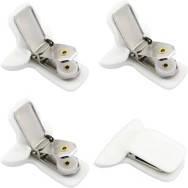 QPINGH Padded Comforter Clips 4 Pack Duvet Clips for Comforter Inside, Blanket Fasteners for Preventing Comforters from Shifting Inside Duvet Cover