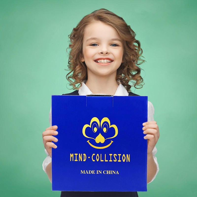 MINDCOLLISION 5/6/7 Smile Basketball, PU Soft Leather Basketball, Good Dribbling