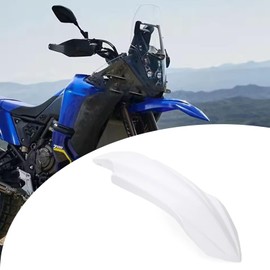 New Motorcycle High&Low Front Fender Cover for Yamaha Tenere700 T7/ Tenere 700 Rally/Tenere 700 World Raid/Tenere 700 World Rally Motocross Mudguard Accessories (High - White)