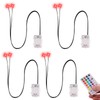 RGB LED Glowing Eyes with Remote – Color Changing &
