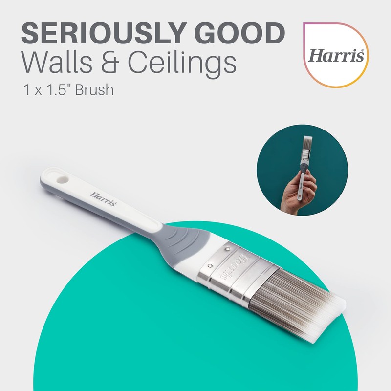 Harris 102011003 Seriously Good Walls & Ceilings Paint Brush 1.5in