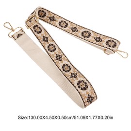 TEHAUX Bolso Bandolera Estilo Étnico Listón Straps Bolso De La Correa Correas De Repuesto para Bolsos Correa De Bolso Accesorios para Bolsos Hebilla De Oro Cinturón De Repuesto Bolsas