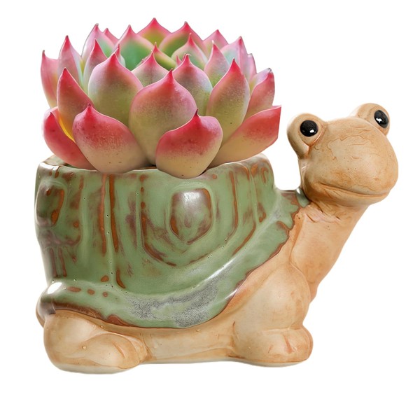 SJBAG Ceramic Animal Shaped Flower Pot - Unique and Charming