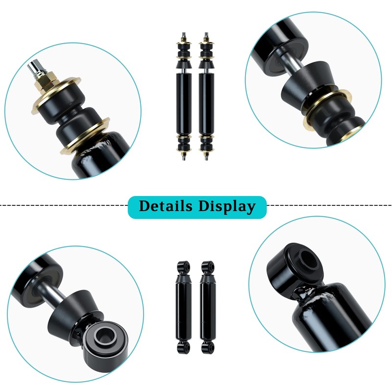 10L0L Golf Cart Shock Absorbers Kit for Club Car DS