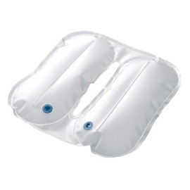 Dr. Winkler 200 Zwilling-Sitzkissen aufblasbar mit 2 Luftkammern und Stoffbezug