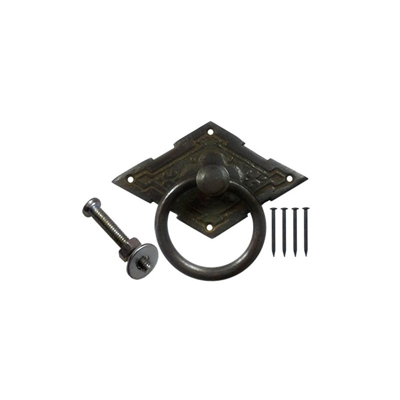 Nesha Design Components Eastlake Style Ring Pulls for Cabinets and