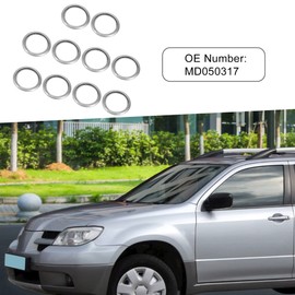 A ABSOPRO Oil Drain Plug Gaskets MD050317 for Mitsubishi Outlander (Set of 10)