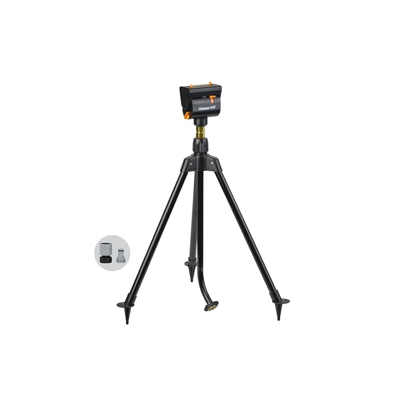 Melnor 65178AMZ MiniMax Turbo Oscillating Sprinkler on Tripod, 4000 sq.