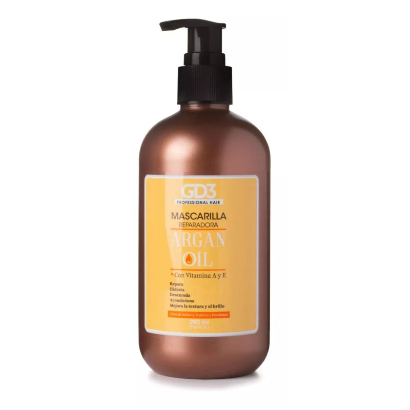 GD3 Mascarilla Reparadora Hidratante Con Aceite De Argán Gd3®