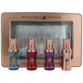 Beverly Hills Polo Club BHPC Rose Gold Collection 4 Piece Gift Set women
